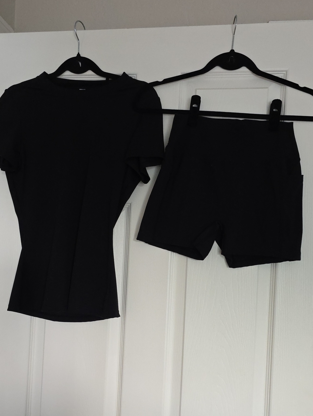 Women's Black Athletic Shorts - Classic Performance